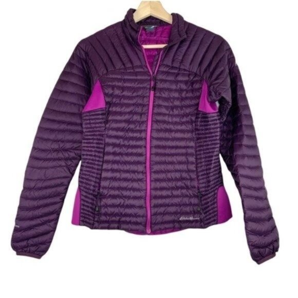 Eddie Bauer Storm Down 800 Purple Full Zip Jacket - Picture 1 of 8